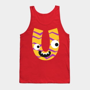 U letter Tank Top